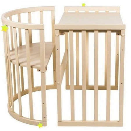 Кровать-люлька Papa Karlo (KT 49) Beige Resealed A-14